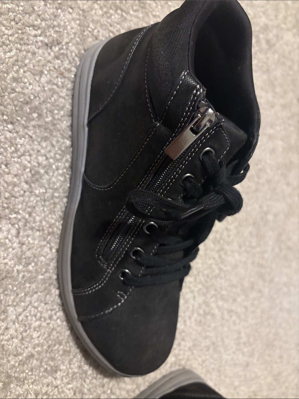 Women’s Black Lace-Up Casual Sneakers - Clarks